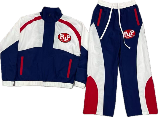 Fein4Pape Blue,Red&White tracksuit
