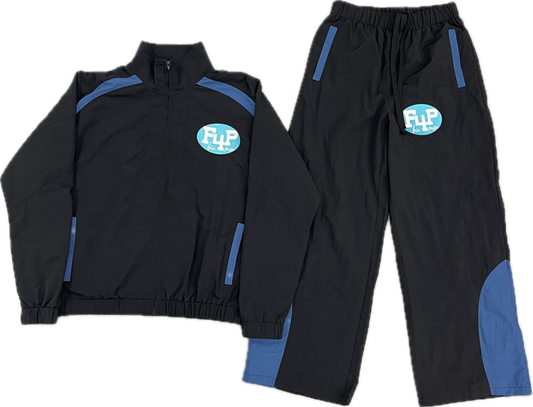 Fein4Pape Black&blue tracksuit